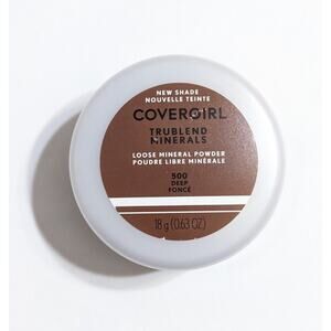 4/$20 Covergirl Trublend Minerals, Loose Mineral Powder, 500 Deep 0.63 Oz